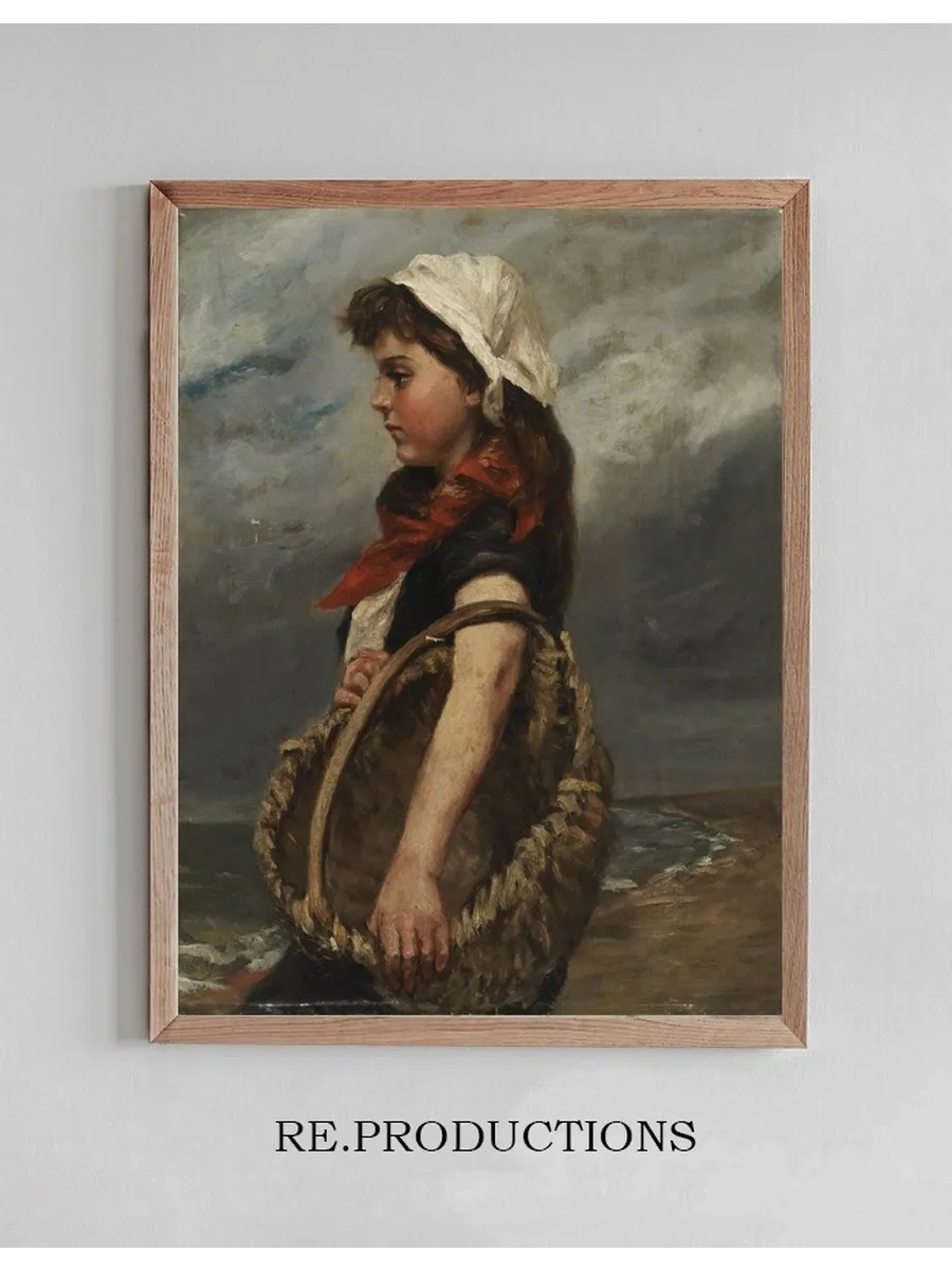 Girl with Basket