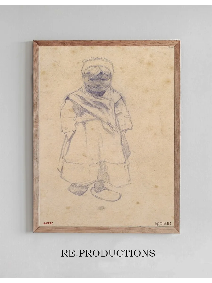 Girl with Clogs
