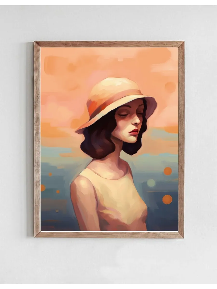 Girl with Hat 2