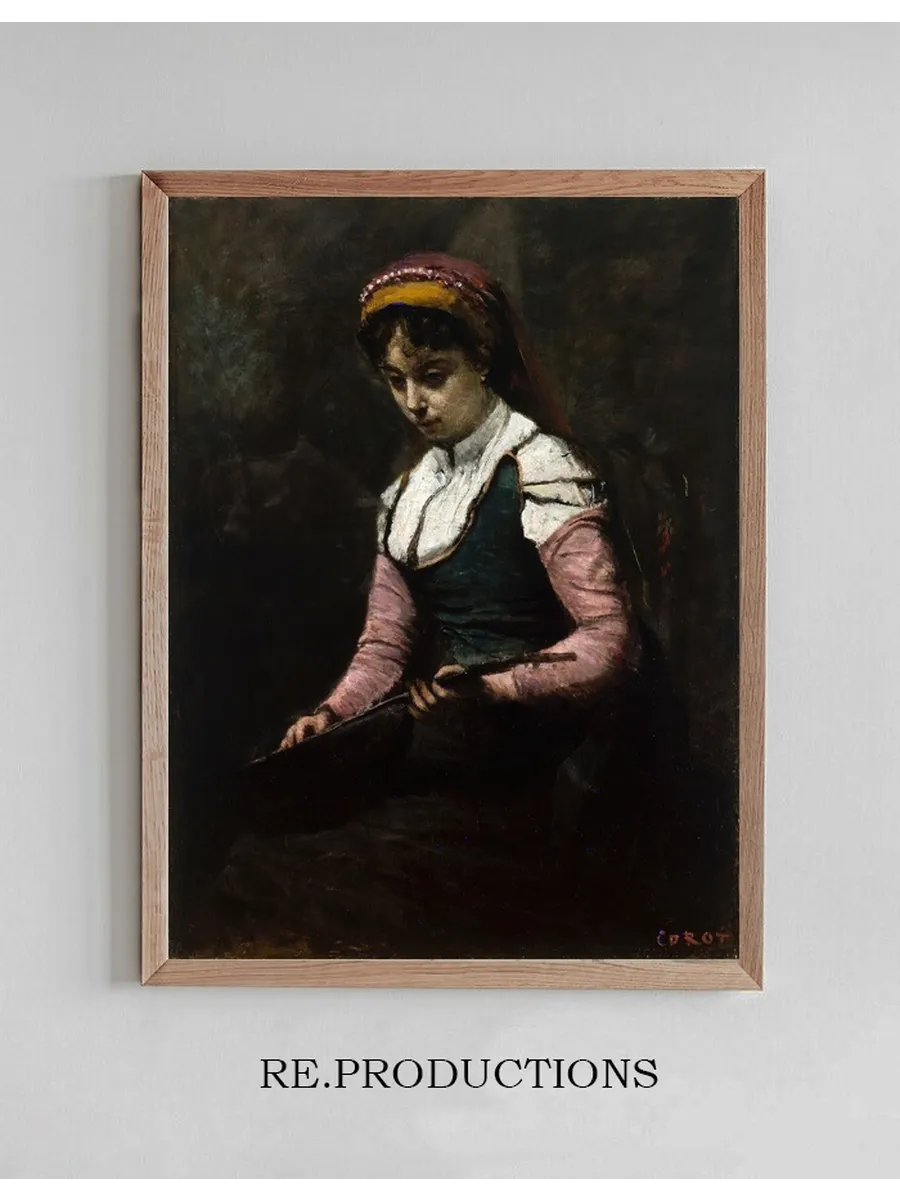 Girl with Mandolin