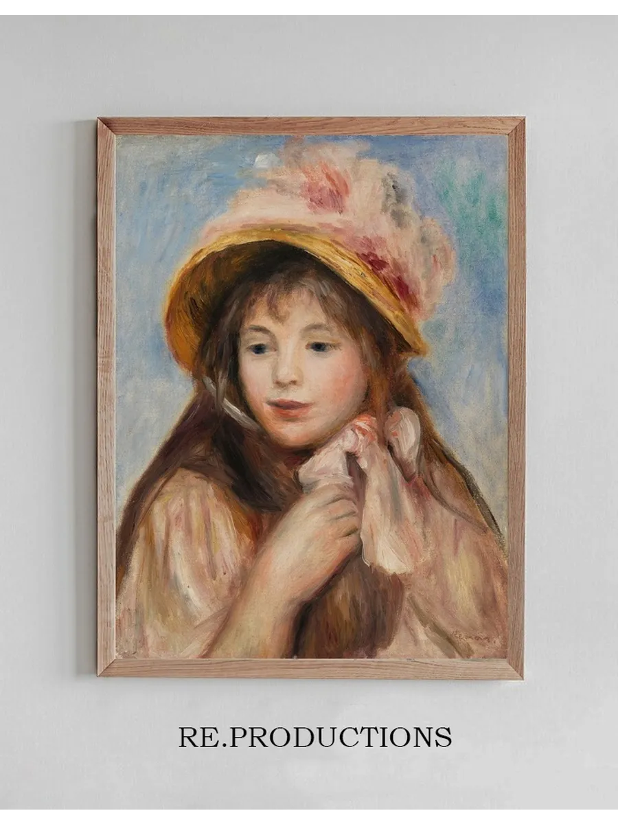 Girl with Pink Bonnet