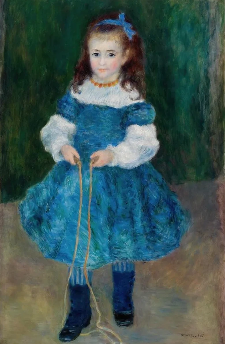Girl with a Jump Rope (Portrait of Delphine Legrand)