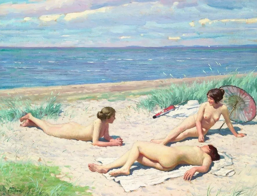 Girls on the Beach