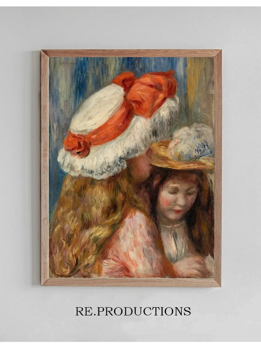 Girls with Hats (jeunes Filles Aux Chapeaux)