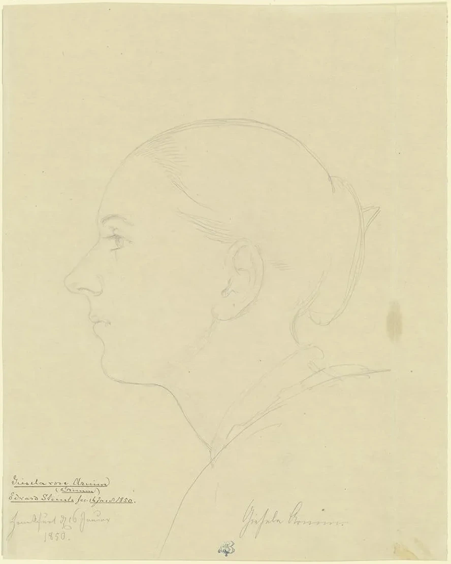 Gisela von Arnim, IM Profil Nach Links