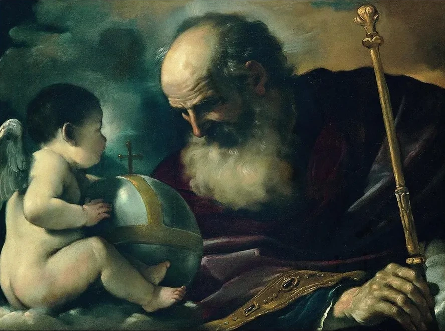 God The Father And Angel