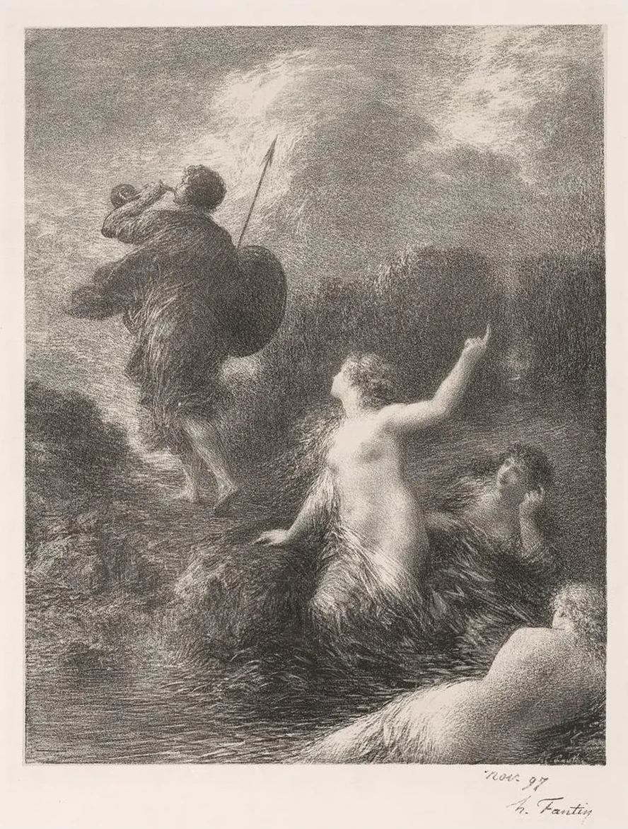 Goetterdaemmerung Siegfried et les Filles