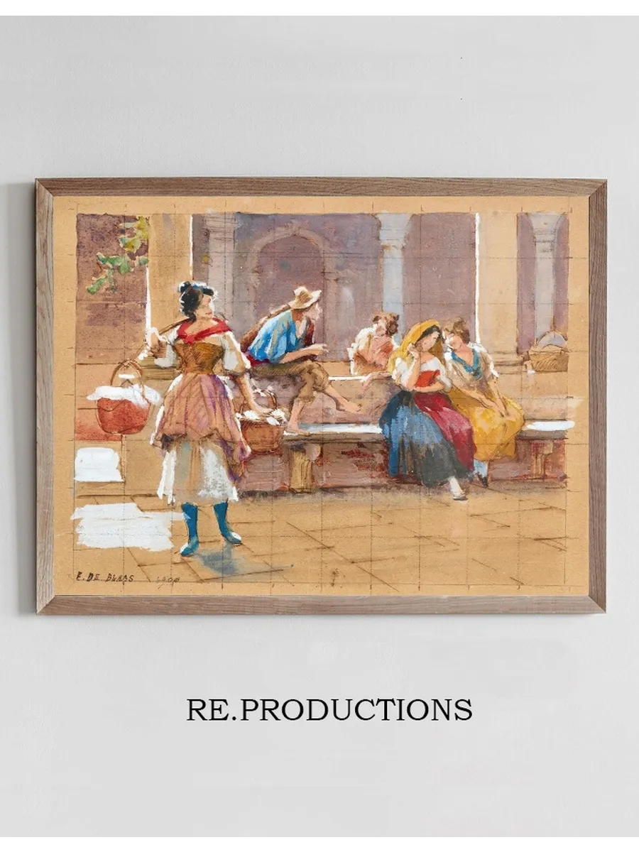 Gossip (study for IL Pettegolezzo)