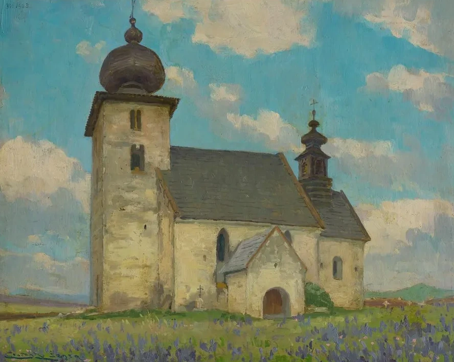 Gothic Church in Ehra