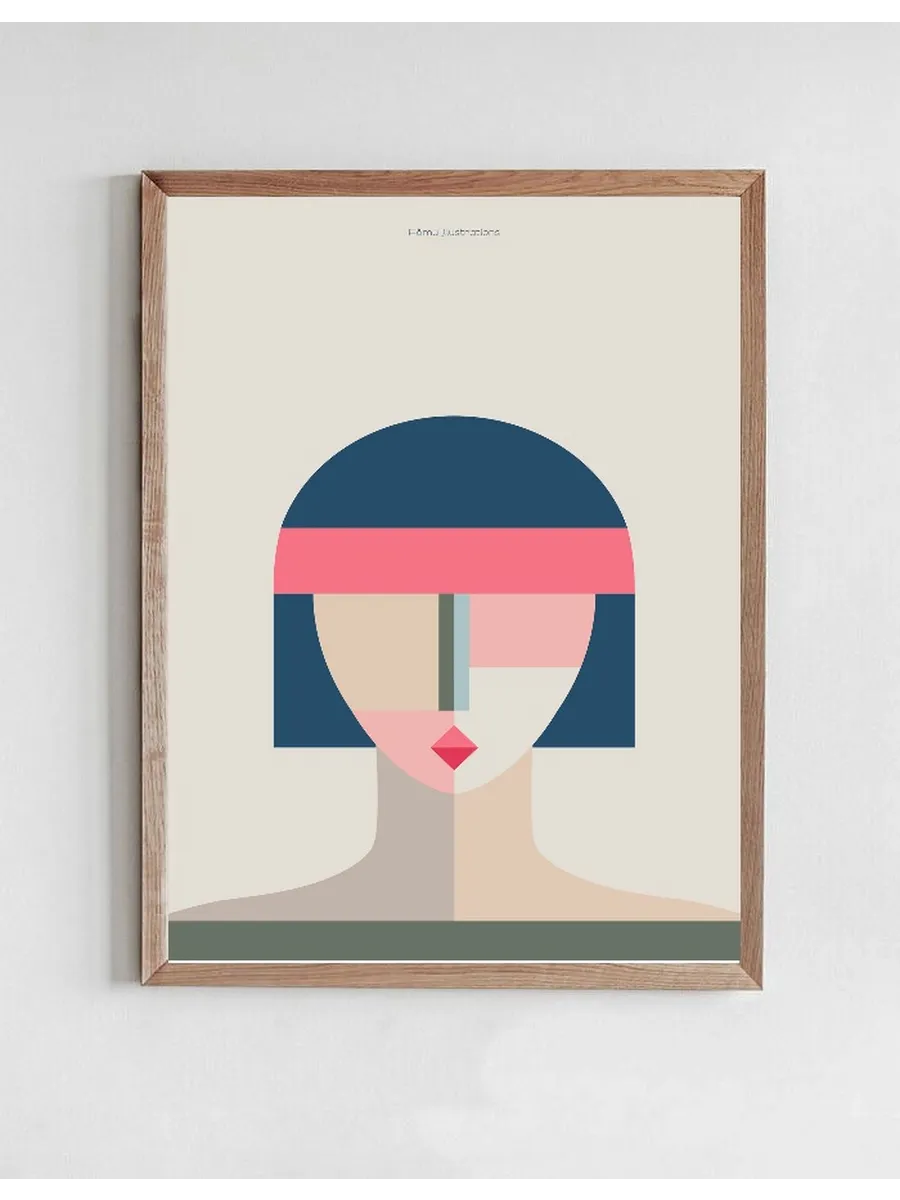 Grafisk Dame - Page