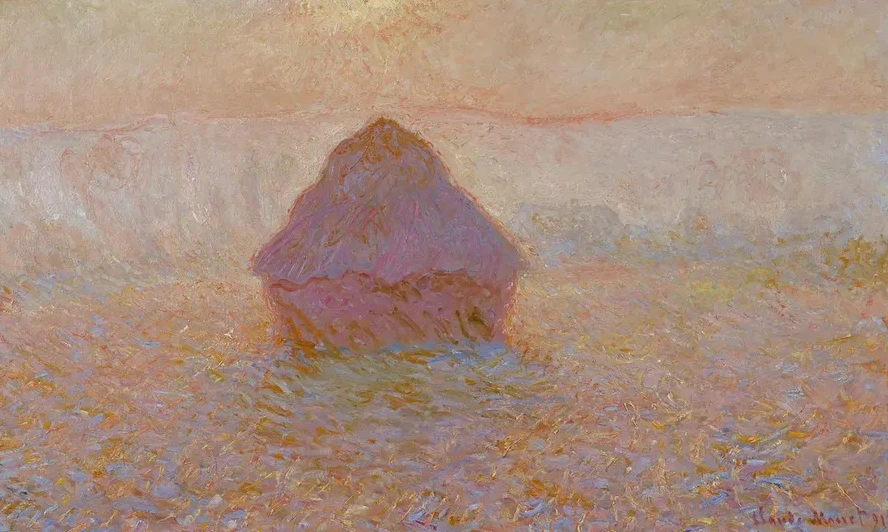 Grainstack - Sun in the Mist