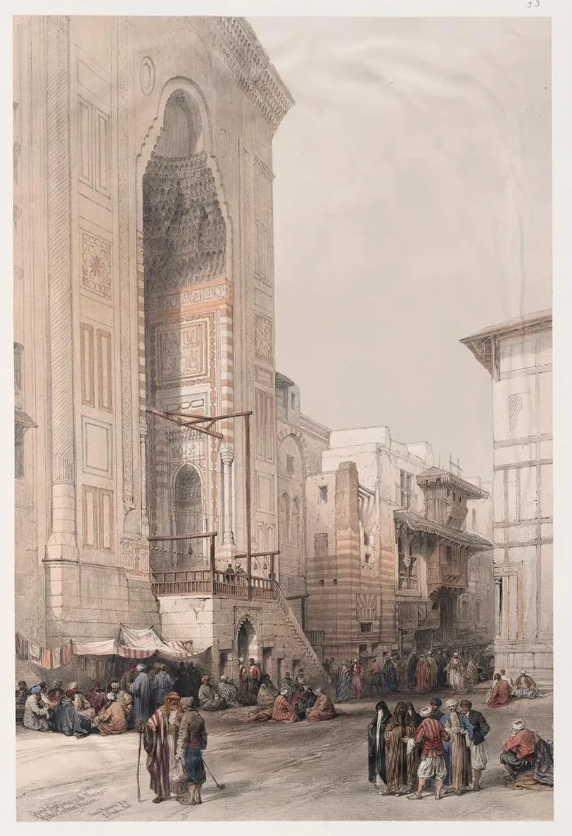 Grand Entrance to the Mosque of the Sultan Hassan