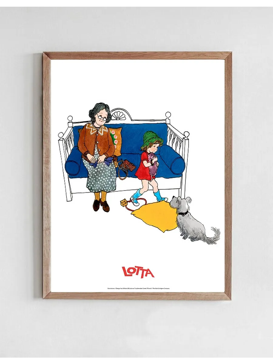 Grandma on the Couch - Lotta