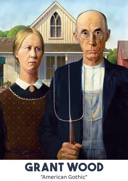 Grant Wood American Gothic