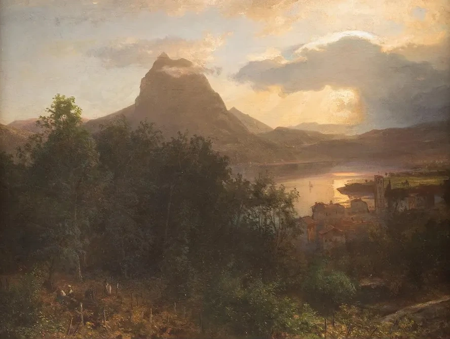 Grape Harvest in the Evening