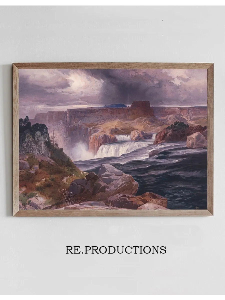 Great Falls of Snake River, Idaho Territory