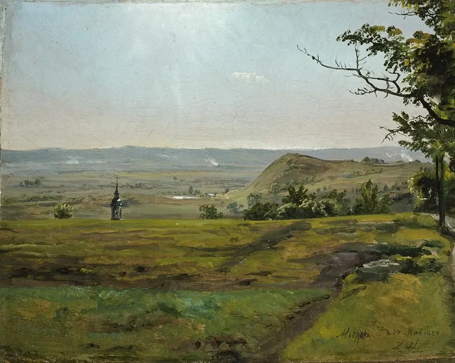 Green Fields near Meissen