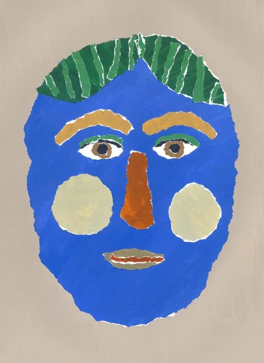 Green Hair Portrait