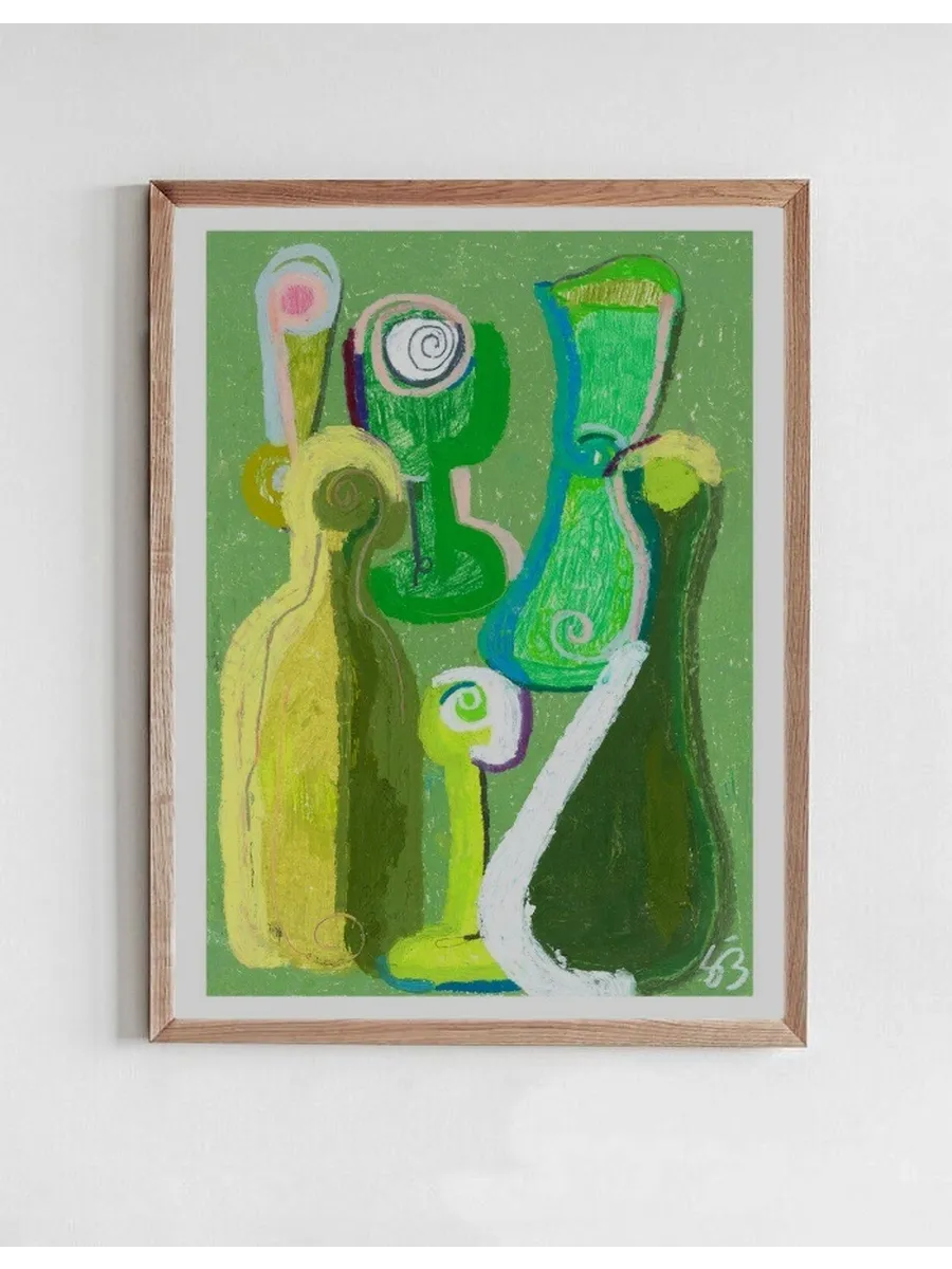 Green Tableware