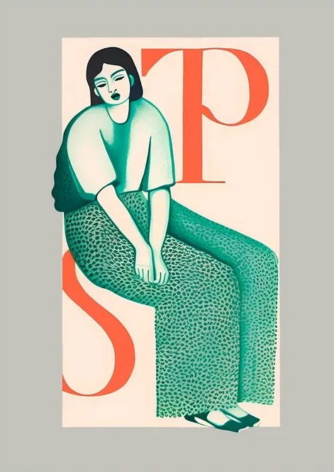 Green woman No.1