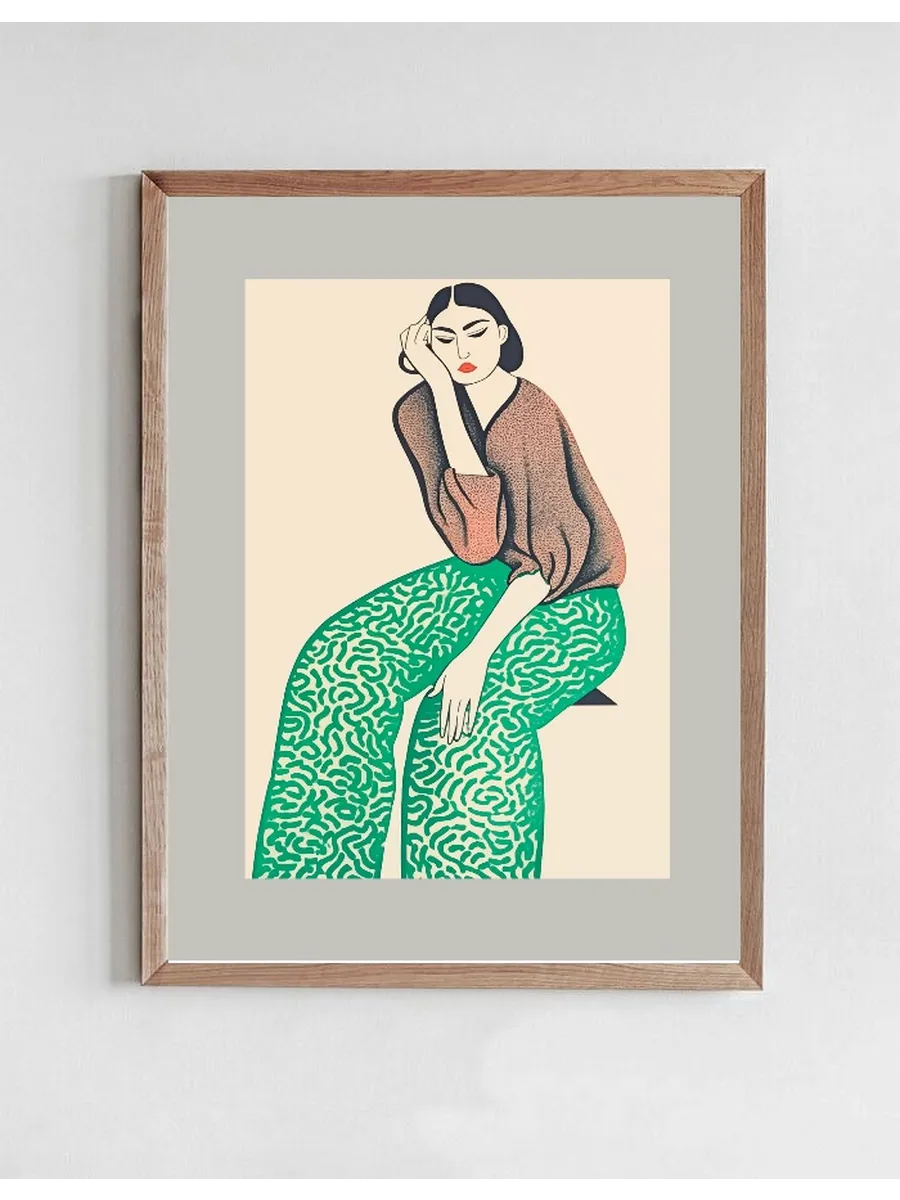Green woman No.2