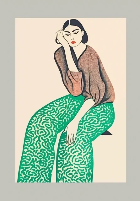 Green woman No.2