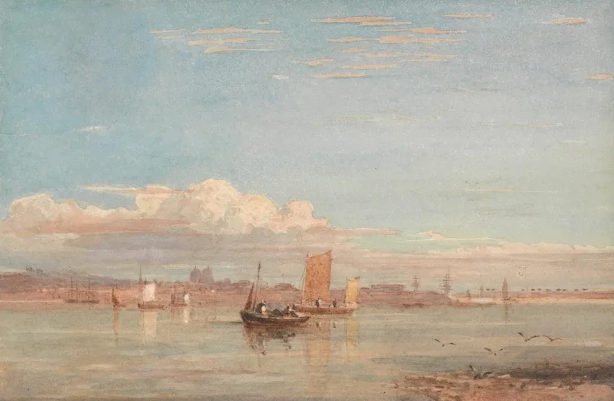 Greenwich Hospital from Woolwich Reach