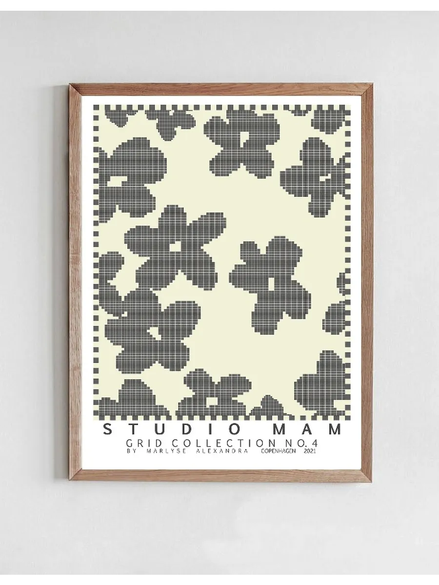 Grid Collection No 4 Black