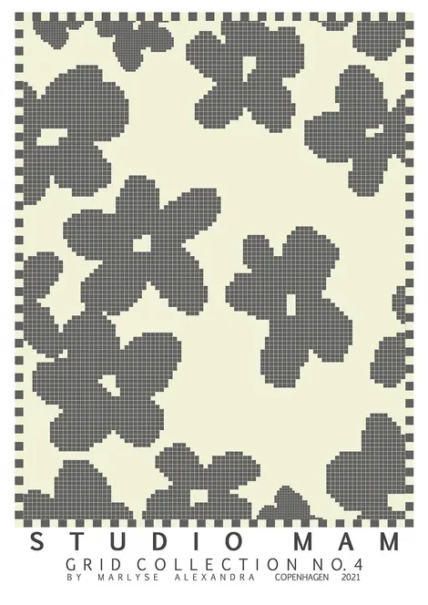 Grid Collection No 4 Black