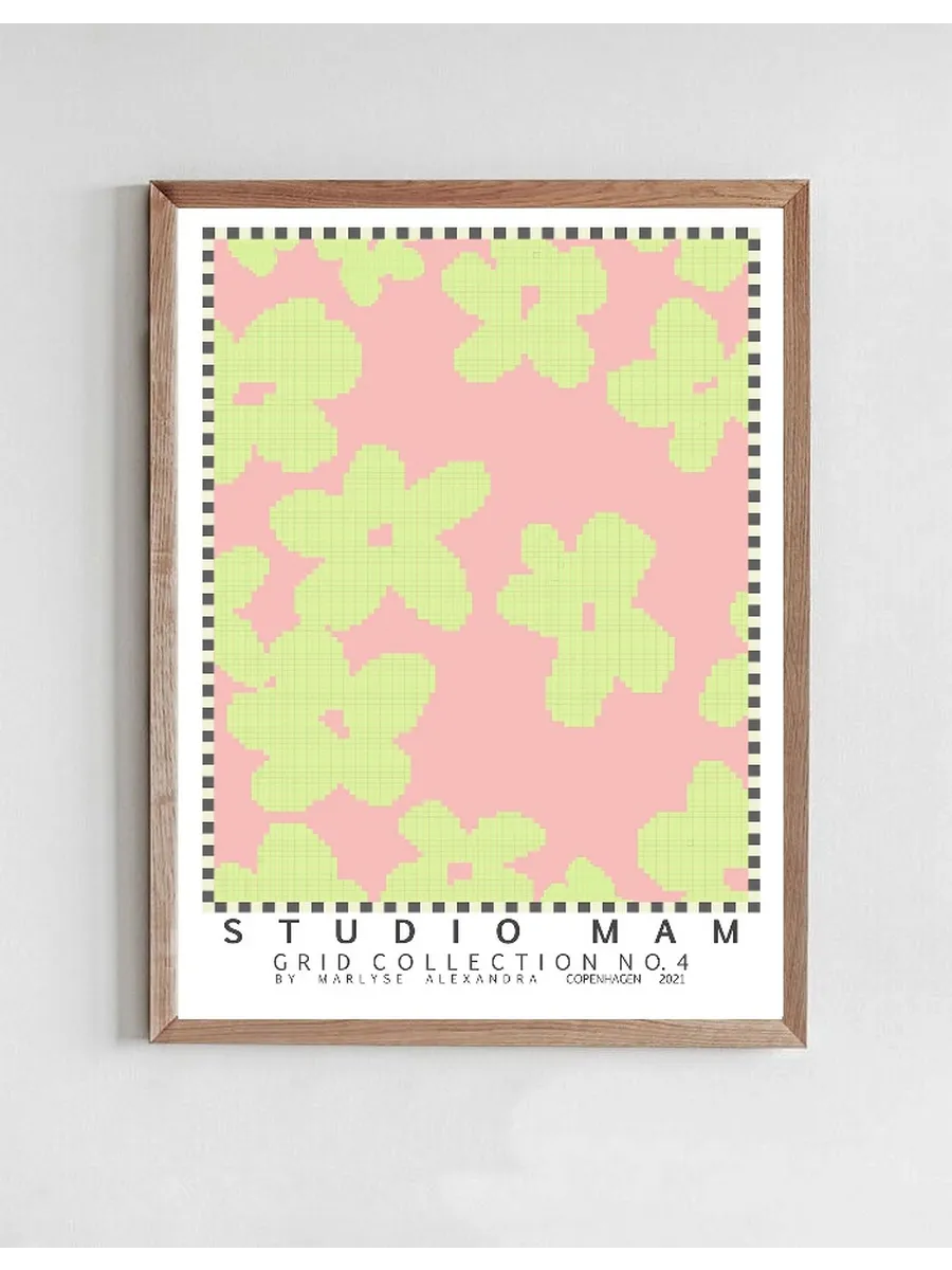 Grid Collection No 4 Lime
