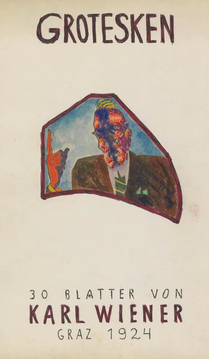 Grotesken, 30 Bl tter, Graz