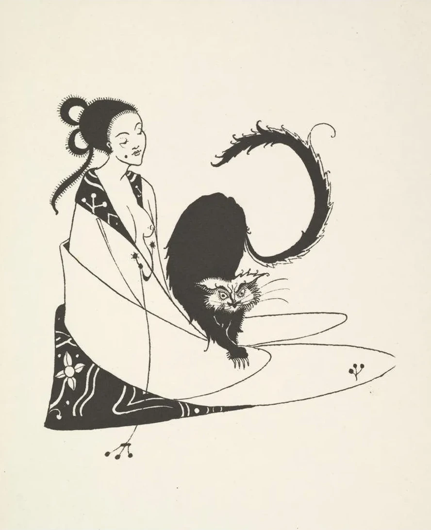 Grotesques by Aubrey Beardsley 4