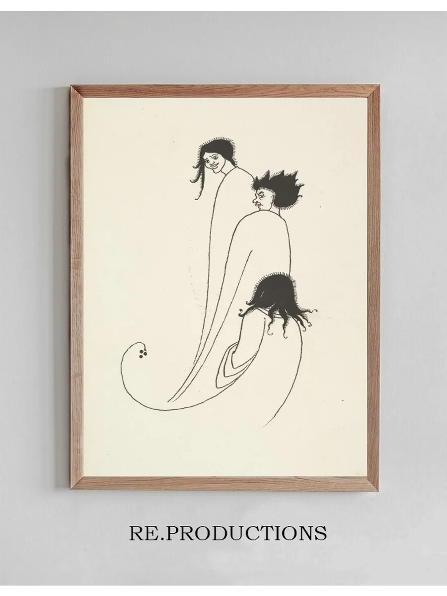 Grotesques by Aubrey Beardsley 5