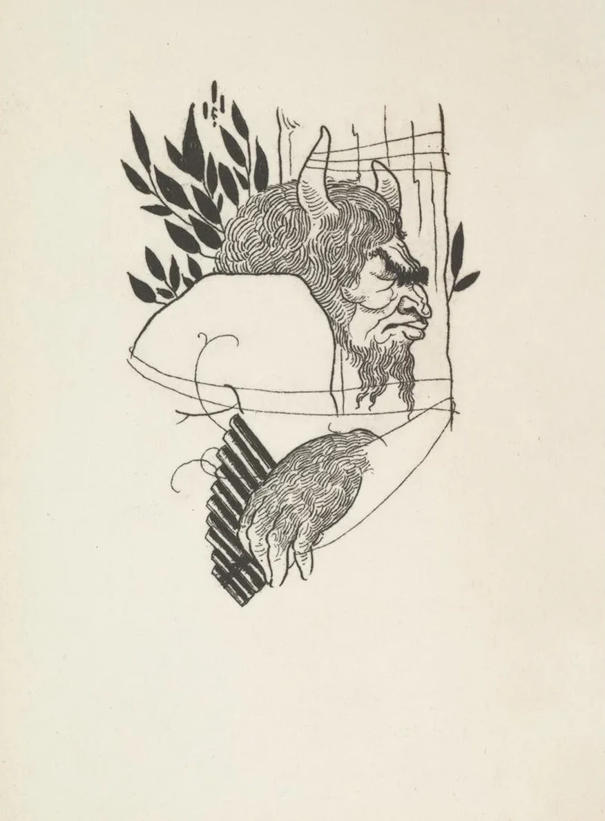Grotesques by Aubrey Beardsley 7