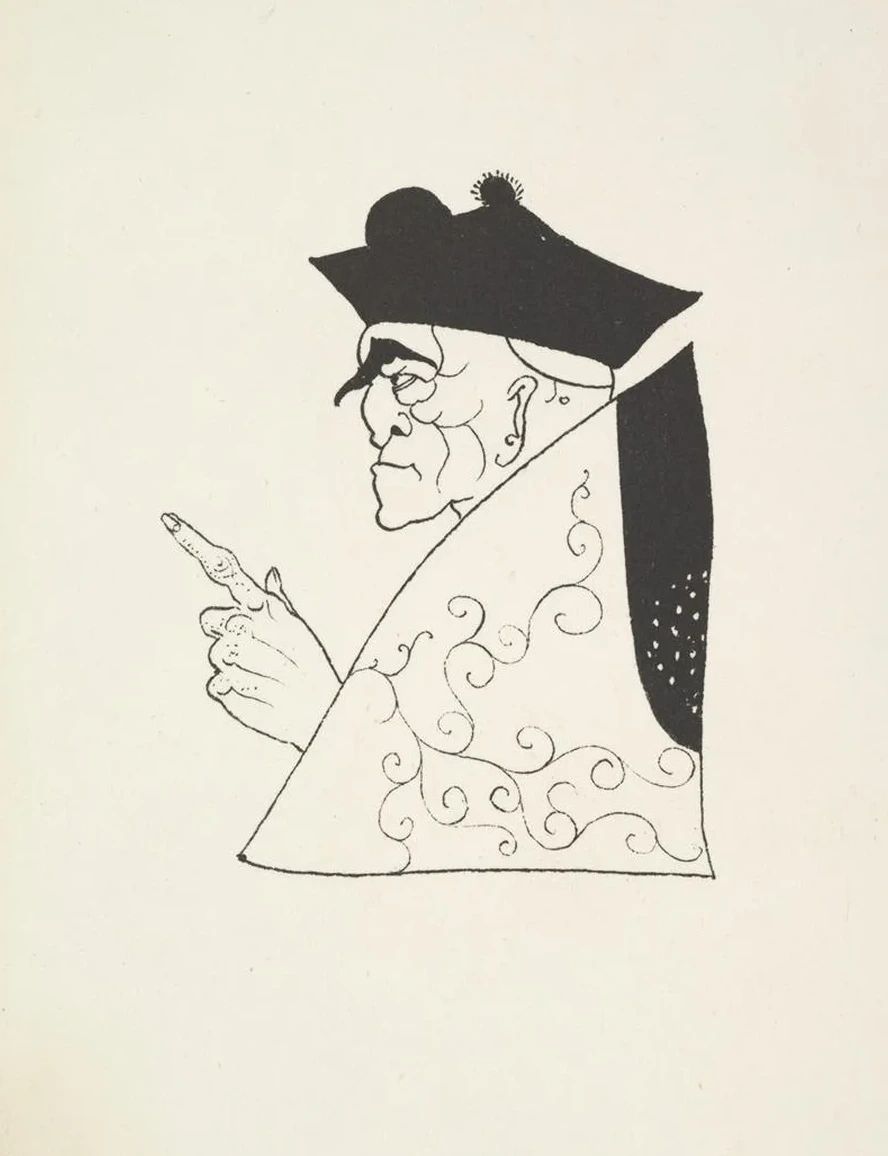 Grotesques by Aubrey Beardsley 8