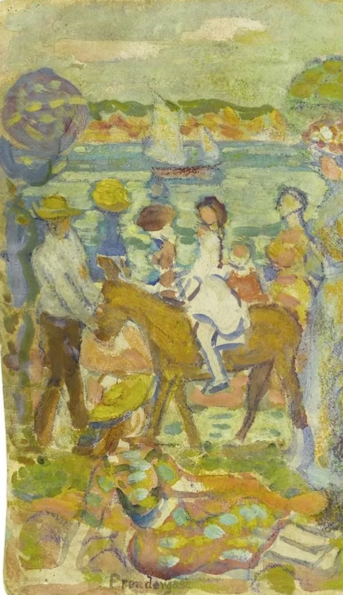 Group of Figures (with Donkey)