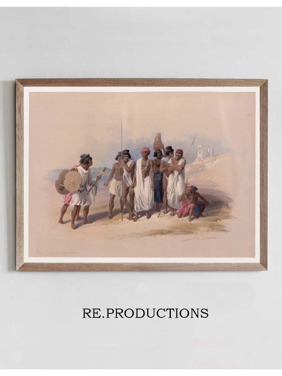 Group of Nubians, Wady Kardasey sic Qirt's