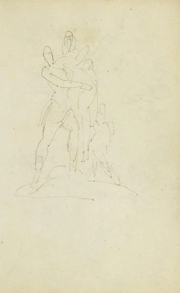 Group of Three Figures