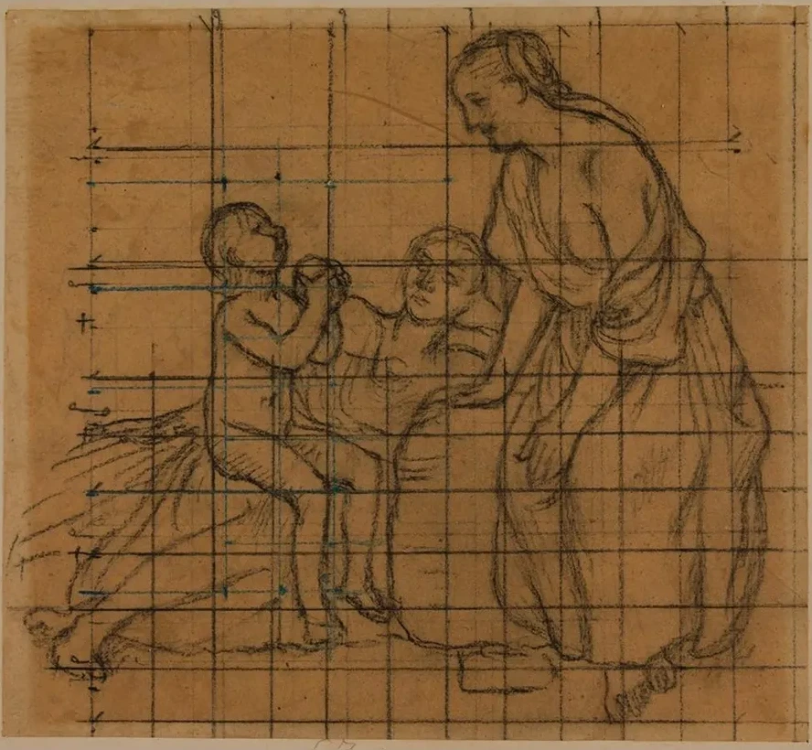 Groupe Compos de Deux Femmes et D Un Enfant