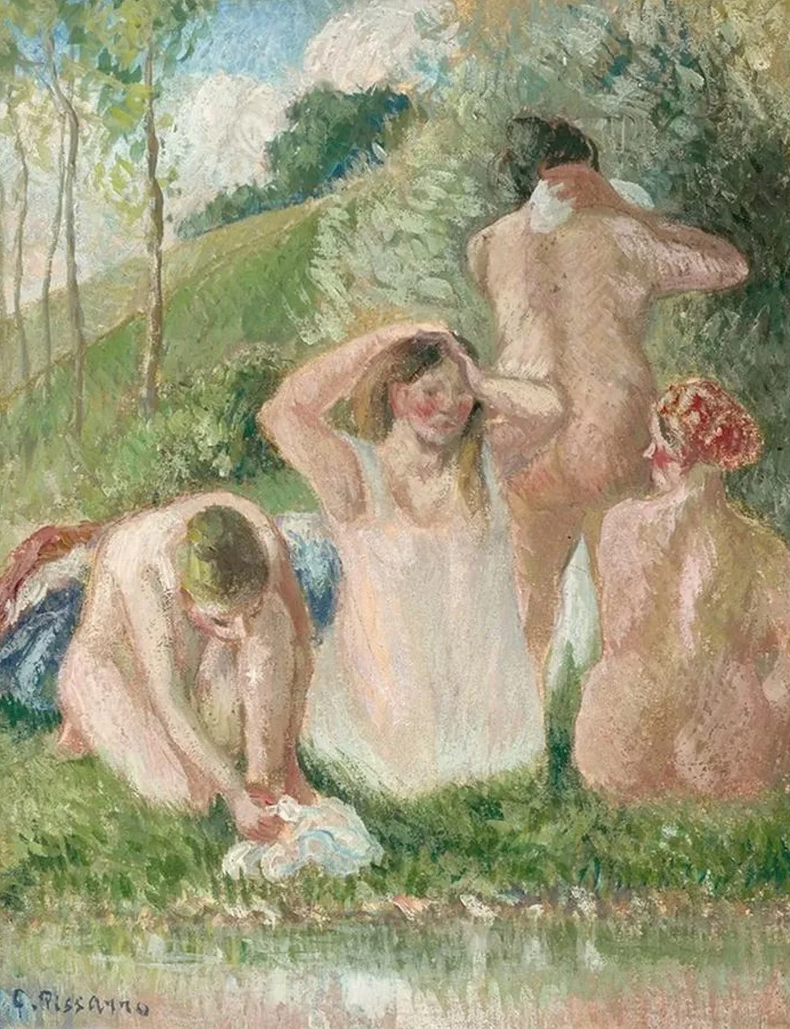 Groupe de Baigneuses