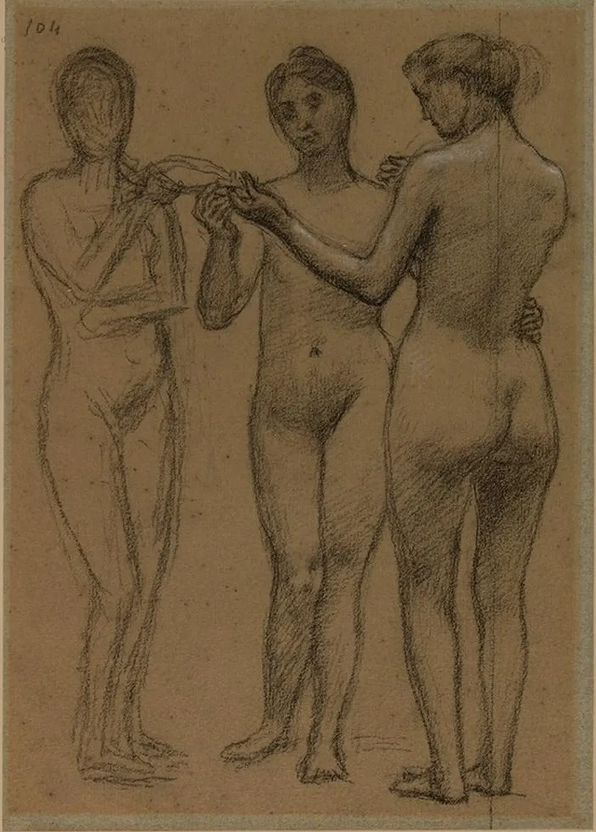 Groupe de Trois Femmes
