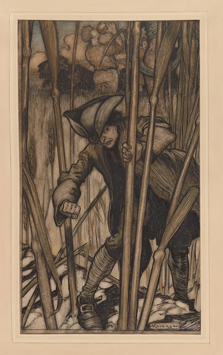 Gulliver's Travels. Gulliver Is Struck with Fear