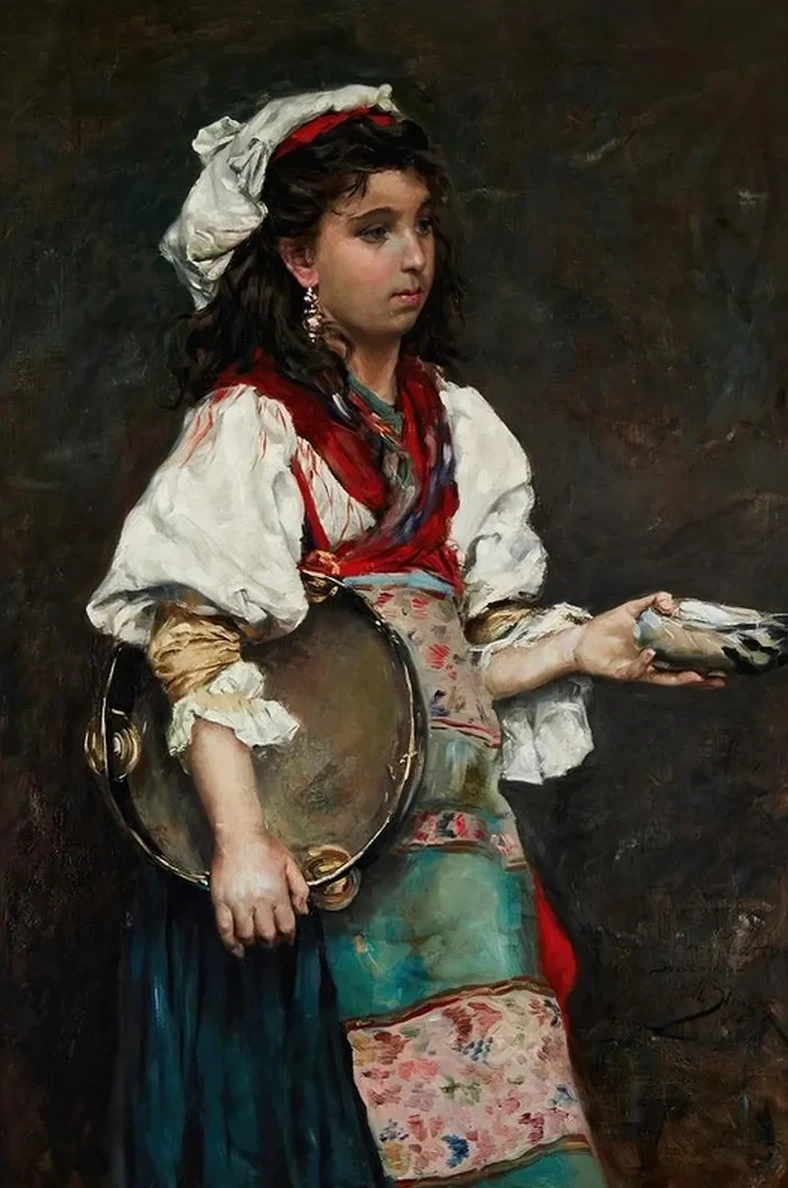 Gypsy Girl (also titled Spanish Girl)