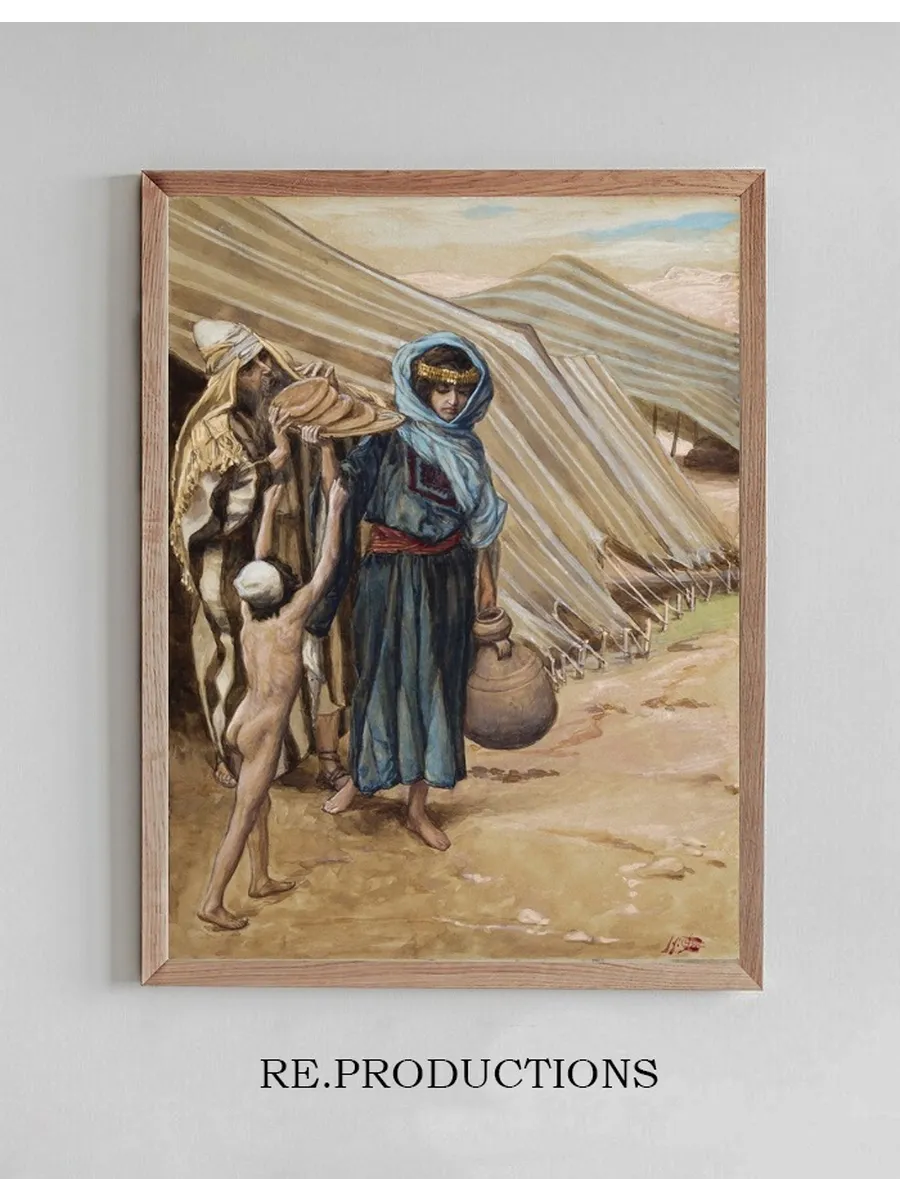 Hagar Departeth From Abraham