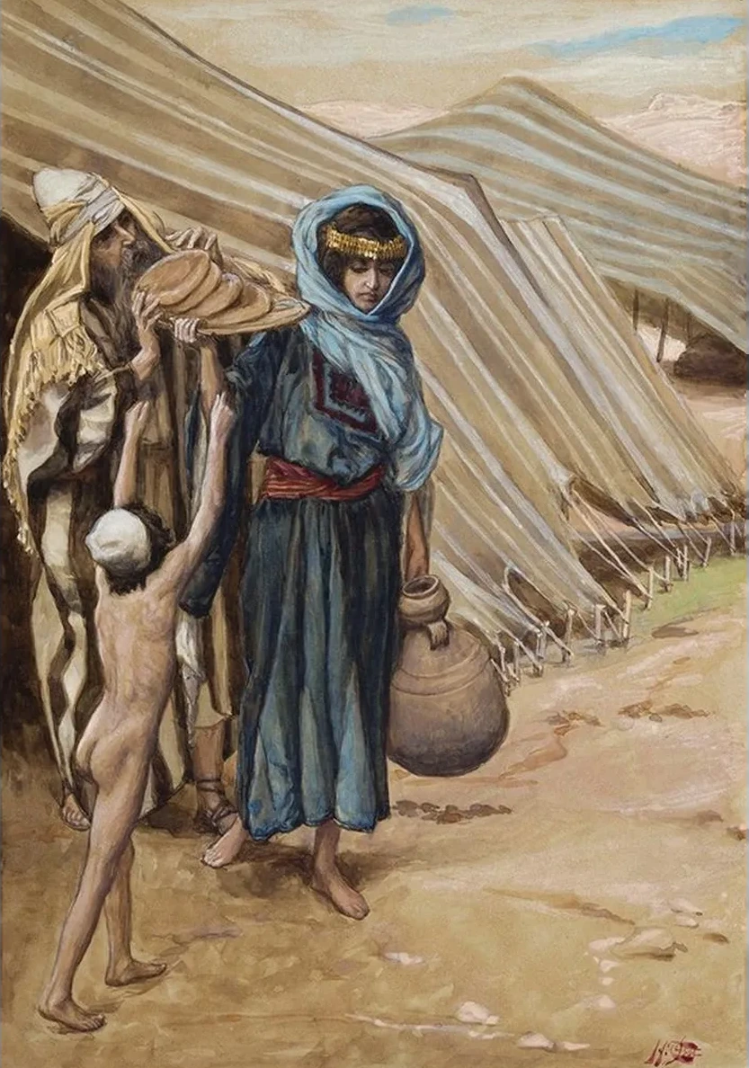 Hagar Departeth From Abraham