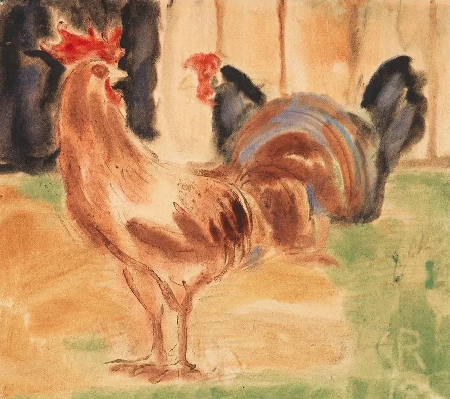 Hahn und Huhn