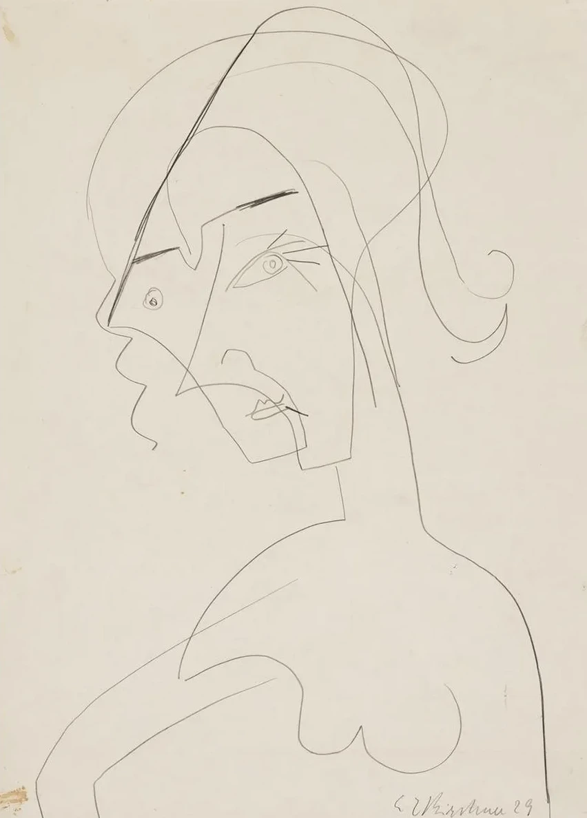 Half - Length Figure of a Woman