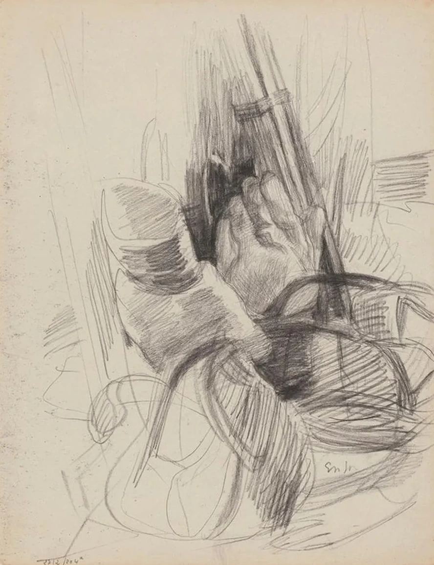 Hand with Barrel
