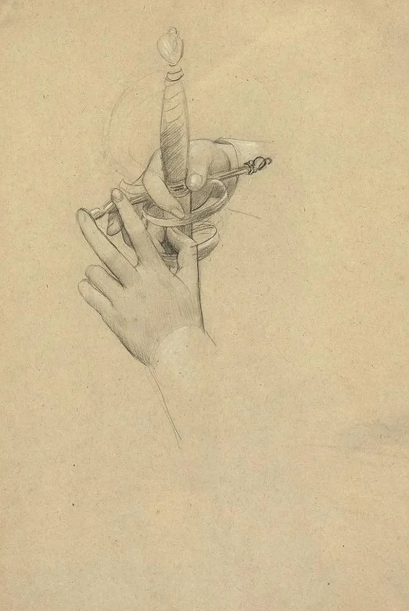 Handstudie Um Einen S Belgriff