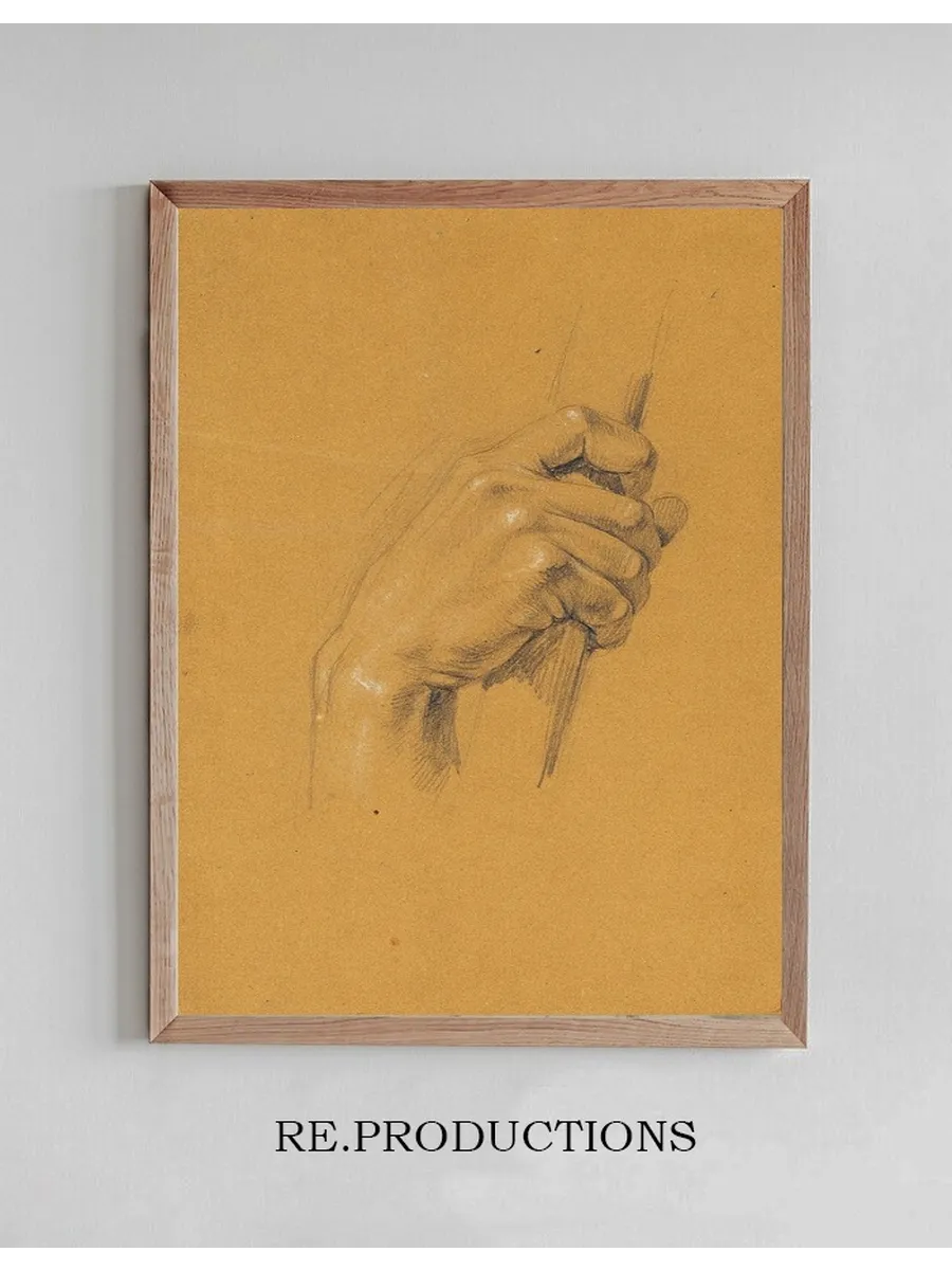 Handstudie Zu Ossian Und Malvina